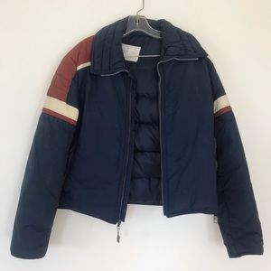 Vintage 70s puffer coat down